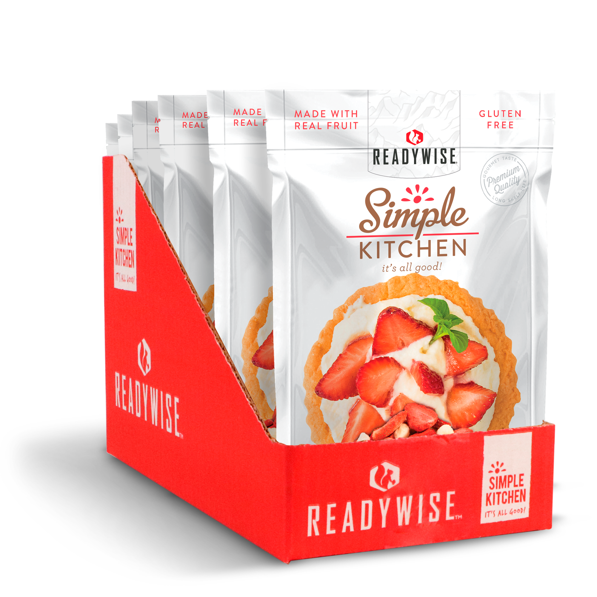 ReadyWise Simple Kitchen Strawberry Yogurt Tart - Sekhmet of Survival