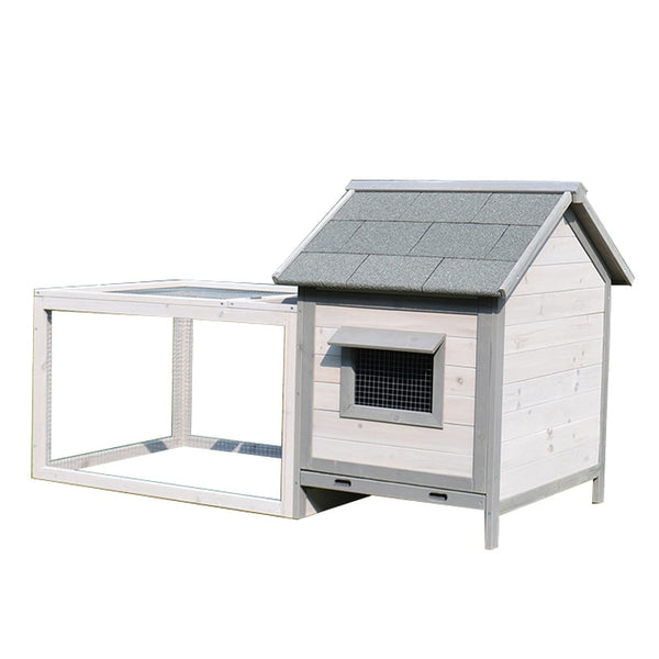 Rabbit Cage, House Tent, Doghouse, Cat Cage, Anti-spouting Luxury Villa, Bird Cage, Chicken Coop, Indoor and Outdoor Rainproof