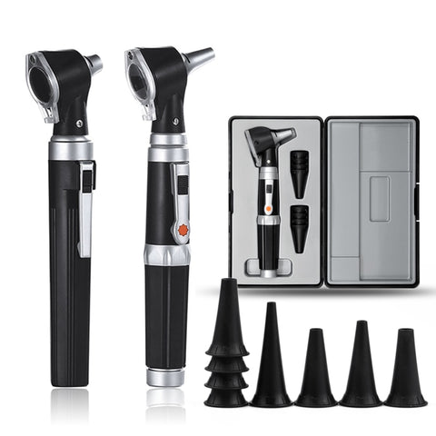 Professional Otoscopio Diagnostic Kit Medical Home Doctor ENT Ear Care Endoscope LED Portable Otoscope Ear Cleaner with 8 Tips - Sekhmet of Survival