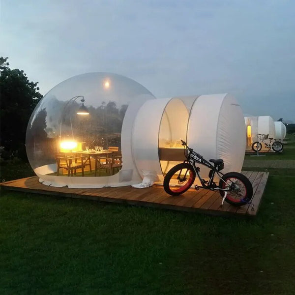 Resort Hotel Air Bubble Transparent Star Room Balloon Party Ideas Commercial Transparent Dome Inflatable Bubble House