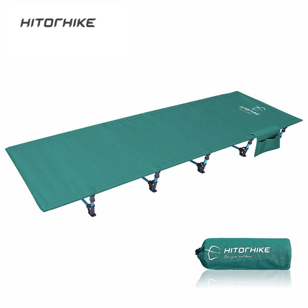 Hitorhike Camping Cot Compact Folding Cot Bed for Outdoor Backpacking Camping Cot Bed  Ultralight Folding Tent