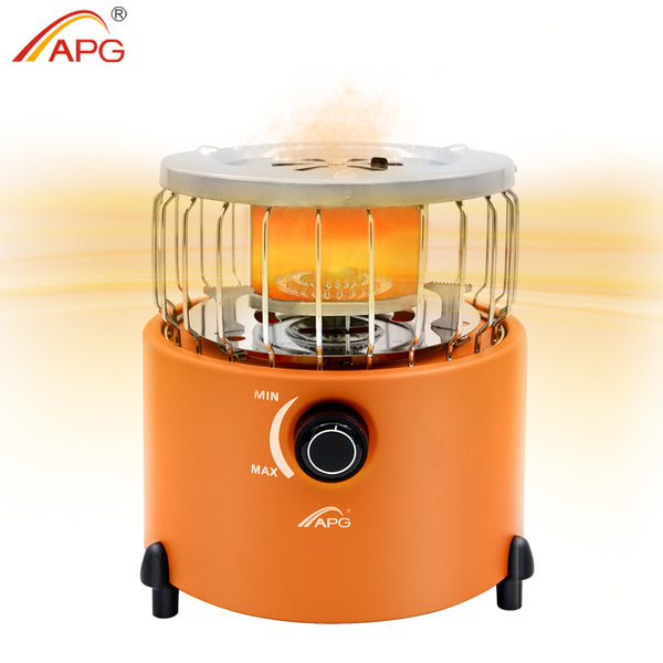 APG Portable 2 In 1 Camping Stove Gas Heater Outdoor Warmer Propane Butane Tent Heater Cooking System
