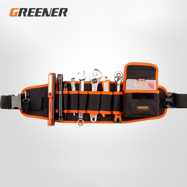 Multifunctional Tool Pouch Waterproof Hardware Electrician Toolkit Drill Holster Waist Oxford Cloth Wrench Screwdriver Tool Bag