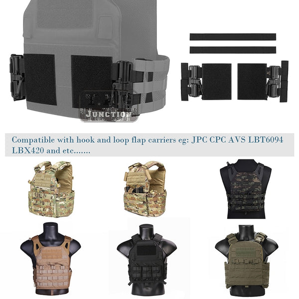 Tactical JPC CPC NCPC 6094 XPC 420 Vest Belly Fast Fit Buckle Tactical MOLLE Fast Release Hunting Set Single Point Assembly