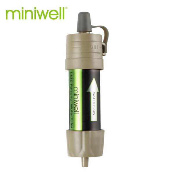 Lightweight 2000 Liters Filtration Capacity Outdoor Camping Hiking Traveling Emergency Supplies Portable Water Filter