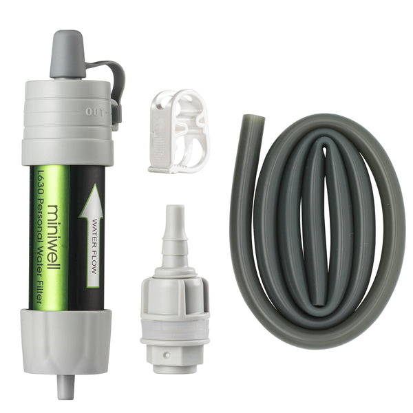 miniwell Outdoor camping water filter survival kit for travel