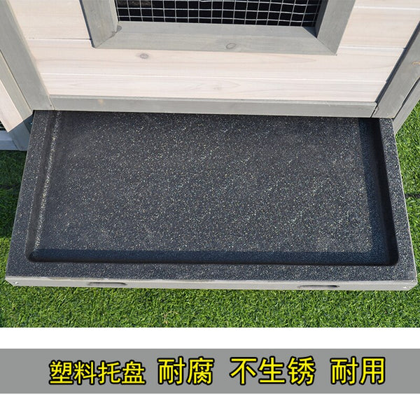 Rabbit Cage, House Tent, Doghouse, Cat Cage, Anti-spouting Luxury Villa, Bird Cage, Chicken Coop, Indoor and Outdoor Rainproof