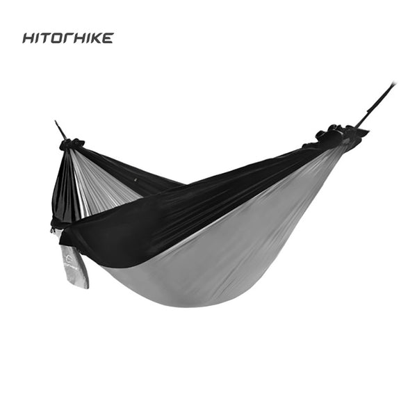 Hitorhike 1-2 Person Outdoor Mosquito Net Parachute Hammock Camping Hanging Sleeping Bed Swing Portable Double Chair Hammock