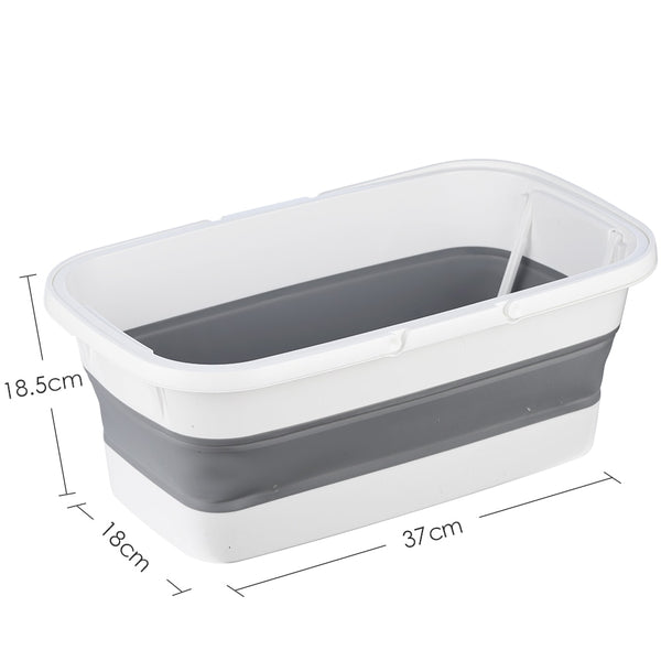 Portable Foldable Bucket Solid Basin Tourism Outdoor Clean Bucket Fishing Promotion Camping Car Wash Mop Folding Bucket Outdoor