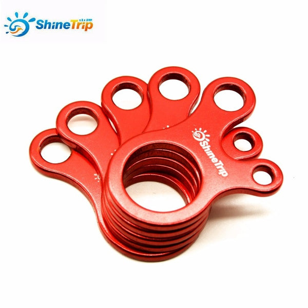 Camping 5pcs 3 Hole Type Aluminium Alloy Rope Tensioner Tent windproof Rope Buckle Camping Equipment Tents Accessories For Outdo