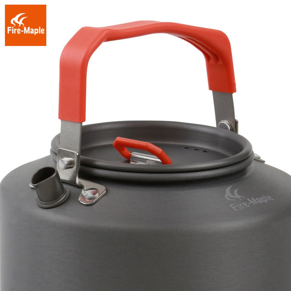 Fire Maple Outdoor Camping Kettle Coffee Tea Pot Camping Toolswith Heat Proof Handle 1.5L FMC-T4