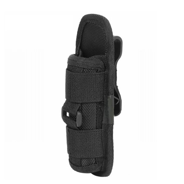 Tactical Flashlight Pouch 360 Degree Holster Rotary Torch Case Belt Torch Bag Durable Hunting Lighting Accessory Survival Kits