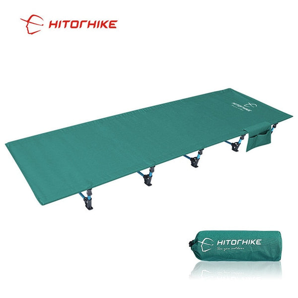 Hitorhike Camping Cot Compact Folding Cot Bed for Outdoor Backpacking Camping Cot Bed  Ultralight Folding Tent