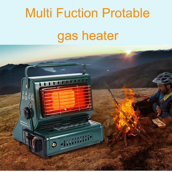 New Outdoor Heater Cooker Gas Heater 1.3kw Travelling Camping Hiking Picnic Equipment Dual-Purpose Use  Stove Heater Iron