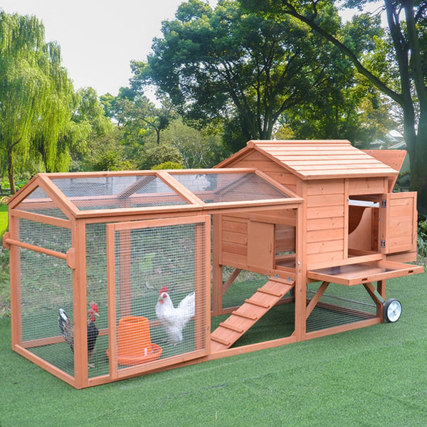 Outdoor Solid Wood Chicken Cage Chicken Shack Duck Pigeon Garden Terrace Rain-proof Sun Rot Pet Rabbit Cage Dog Cage