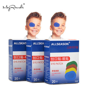 Free Shipping 60PCs/3Boxes Colorful Breathable Eye Patch Band Aid Medical Sterile Eye Pad Adhesive Bandages First Aid Kit - Sekhmet of Survival