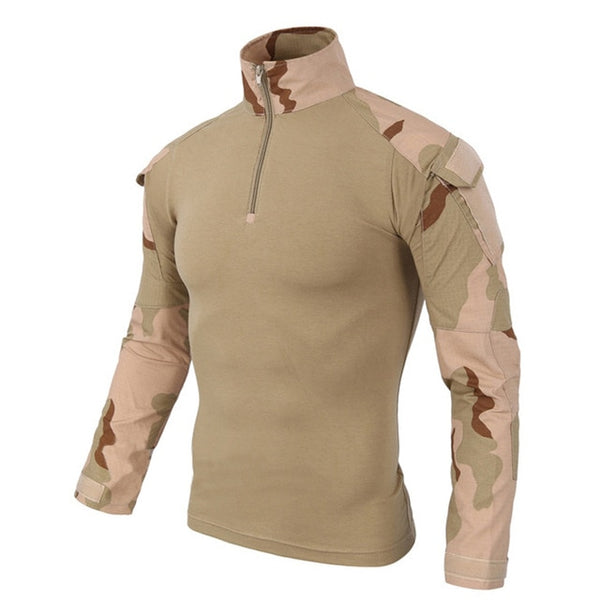Mege  Camouflage Tactical Battle Combat Shirt