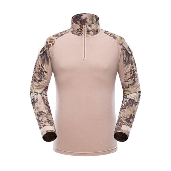 Mege  Camouflage Tactical Battle Combat Shirt