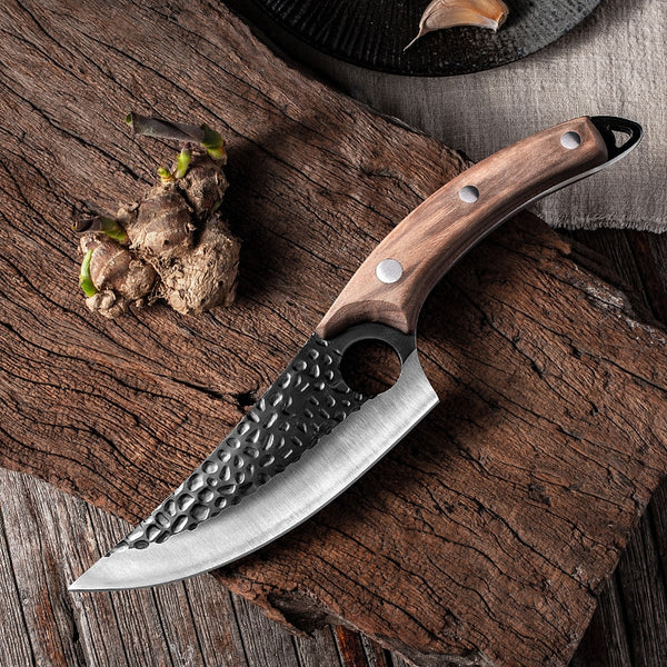 Hunting Knife High Carbon Steel Handmade Boning Slicing Kitchen Knives BBQ Camping Tactical Survival EDC Rescue Outdoor Tools - Sekhmet of Survival