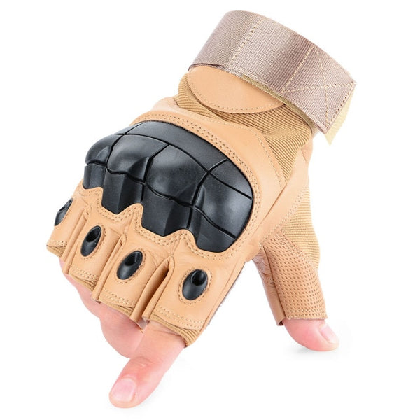 Full Finger Tactical Army Gloves Military Paintball Shooting Airsoft PU Leather Touch Screen Rubber Protective Gear Women Men - Sekhmet of Survival