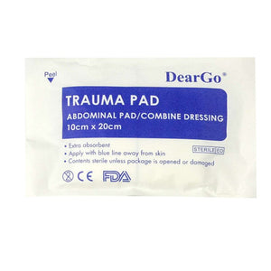 1Pc Medical Pads Haemostatic Cushion Stop Bleeding Non-woven Fabric Absorbent First Aid Kit Emergency Abdominal Pad Combine - Sekhmet of Survival