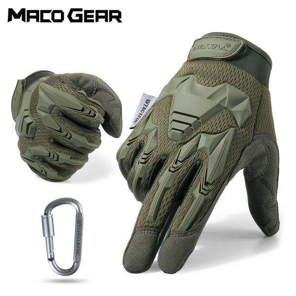 Tactical Gloves Camo Military Army Cycling Glove Sport Climbing Paintball Shooting Hunting Riding Ski Full Finger Mittens Men - Sekhmet of Survival