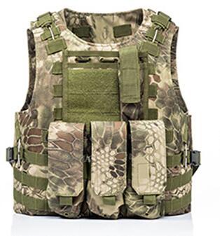 USMC Airsoft Military Tactical Vest Molle Combat Assault Plate Carrier Tactical Vest 7 Colors CS Outdoor Clothing Hunting Vest