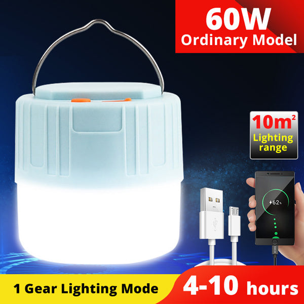 800W Solar LED Camping Light USB Rechargeable Bulb For Outdoor Tent Lamp Portable Lanterns Emergency Lights For BBQ Drop Ship