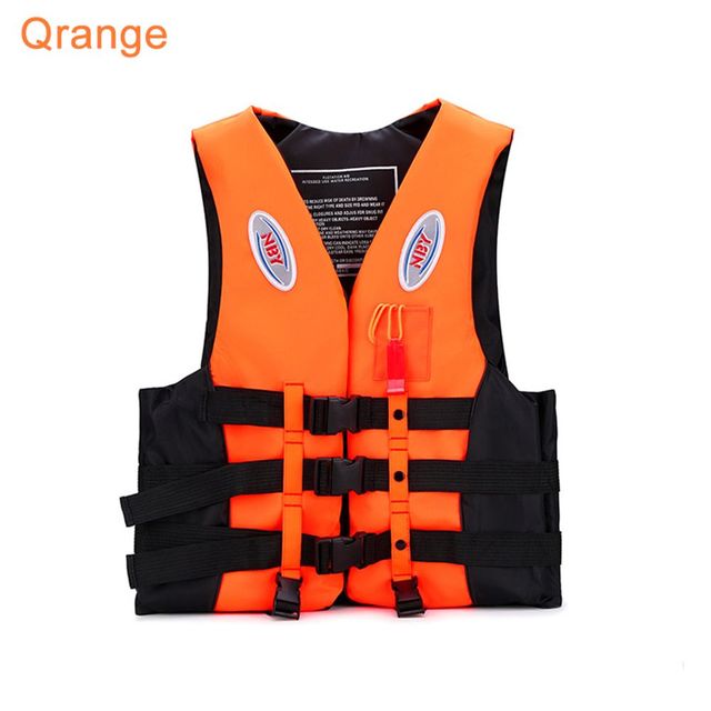 Swimming Life Jacket Adjustable Lifesaving Vest Adult