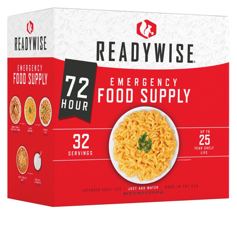 ReadyWise 72 Hour Emergency Food Supply - Sekhmet of Survival